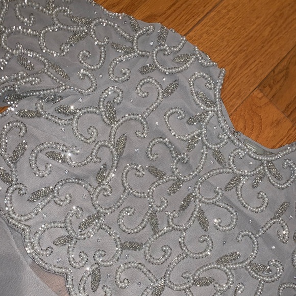 ASOS Pearl Mini Dress - size 4 - Picture 6 of 9